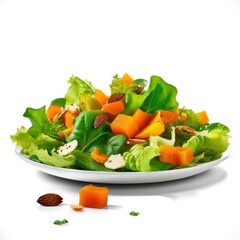 Poster - Green Salad w Pumpkin Pieces