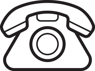 Poster - Call phone icon. Communication and support vector symbol. Telephone sign.