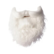 © ink drop - A festive Father Christmas beard isolated on a plain background. Santa costume