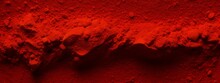 Red Paprika Chili Powder Seamless Texture Background.