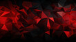 Low Poly Ruby Triangle Mosaic