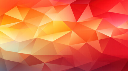 Sticker - Low Poly Triangle Mosaic Background