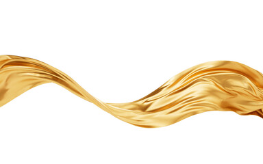Poster - Flowing wave cloth curve line, 3d rendering.