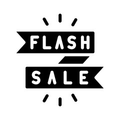 Wall Mural - Flash Sale Icon