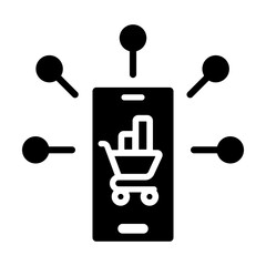 Poster - Online Shopping Icon