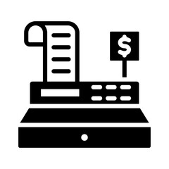 Poster - Cash Register Icon