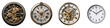 Wall clock    Hyperrealistic Highly Detailed Isolated On Transparent Background Png File