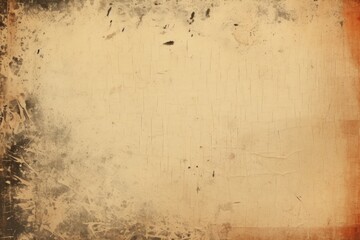 Poster - A piece of old paper with a grunge effect. Suitable for vintage designs and backgrounds.