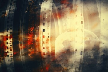 Poster - A blurry photo capturing the movement of a train as it passes through a tunnel. This dynamic image can be used to depict speed, transportation, or the thrill of travel.