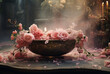 Romantic Bowl Full of Roses