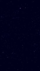 Wall Mural - Starry Night Sky, Glowing and Shiny Stars on Dark Blue Vertical Background Video, Space and Universe, Twinkle Stars, social media story design element