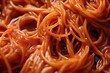 close up spaghetti picture. macro spaghetti. macro food photography.