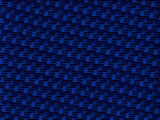 Blue metal texture steel background. Luxurious steel ornament. Perforated metal sheet.