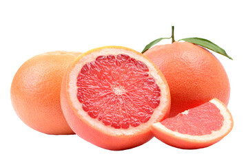 Wall Mural - Grapefruit isolated on white background