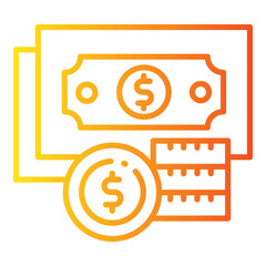 Sticker - Money Icon