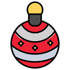 Wall Mural - Bauble Icon