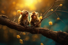 Monkeys In The Tree