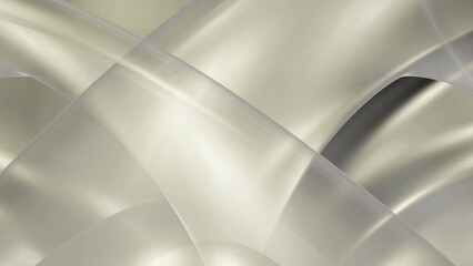 Poster - Abstract light background animation with curvy lines