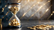 The idea that time is money, along with bitcoin, 
