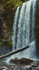 Canvas Print - Hopetoun Falls in Otway National Park, Victoria, Australia