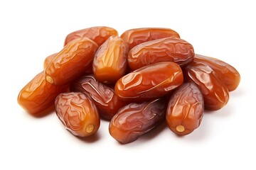 Poster - Generative AI : Dates isolated on white background