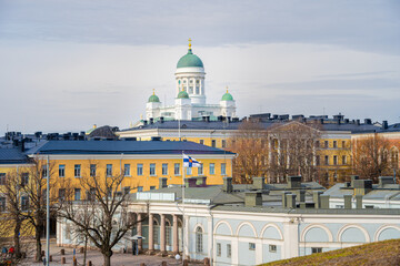 Canvas Print - Helsinki city center, Finland