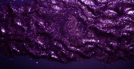 Wall Mural - luxury Deep purple glitter sparkle texture background, violet glitter sparkle texture background