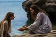 Samaritan of the well. Jesus Christ and the Samaritan woman. - Living Water for All