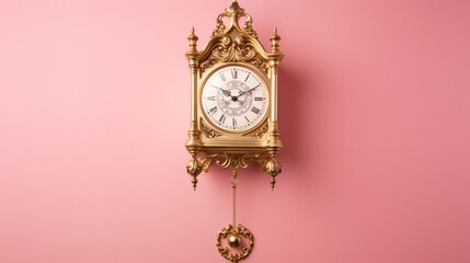 old antique clock  generated by AI