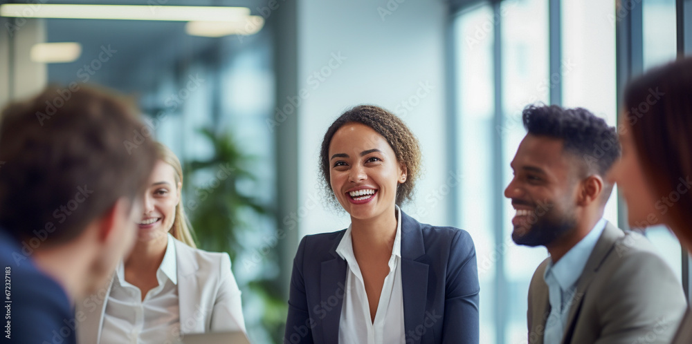 Job Interview Different Races Beautiful Race and Ethnicity Diversity at Work. People From Different ...