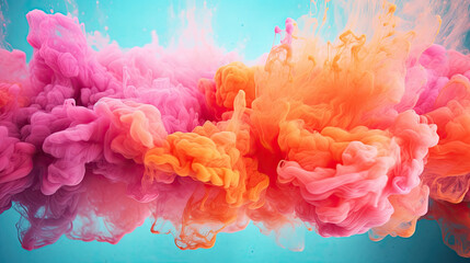 Wall Mural - splash of paint. abstract background