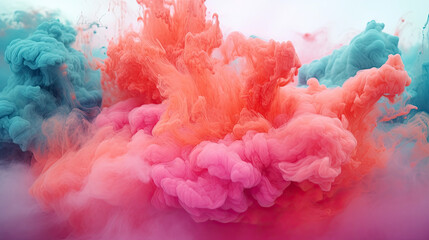 Wall Mural - splash of paint. abstract background