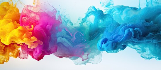 Wall Mural - Background with a variety of colors mixed together