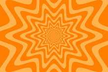 Starburst Abstract Psychedelic Background. Vector Illustration