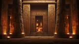 Fototapeta  - ancient egyptian temple of egypt