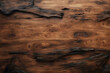 Wooden background, texture of wood burned, knotted wooden planks