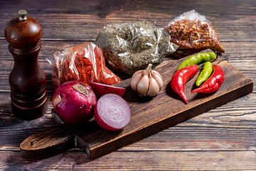 Sticker - still life with spices