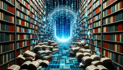 Library Transition: Books to Digital Binary Streams