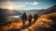 © Karen - Hikers in the mountains