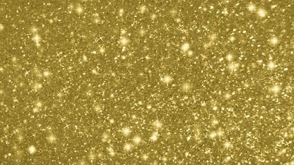 Poster - Illustration glitter shiny stars glowing on brown background