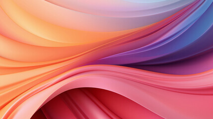 Wall Mural - abstract orange blue red background with wave patterns