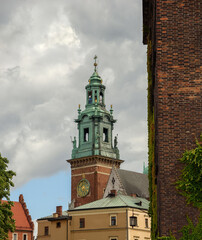 Sticker - Wawel Castle in Krakow.