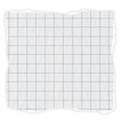 © Pattaranun - grid paper blue lines Graph ripped message torn paper edge sheet strip page header decoration collage for  message note  page or banner cardboard blank memo