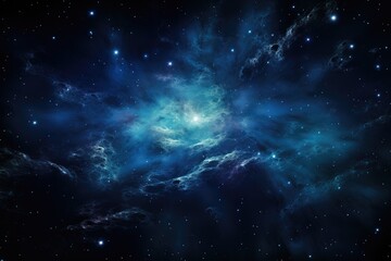 Galaxy Space. cosmos and star background. Generative AI