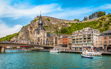 Wall Mural - Old town of Dinant, Belgium.