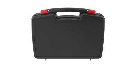 Black briefcase