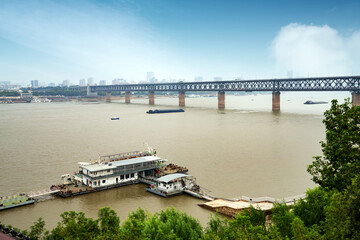 Wall Mural - Wuhan city scenery