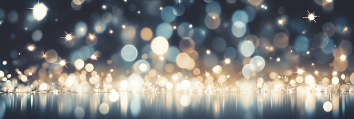 Wall Mural - beautiful abstract light background with glitter