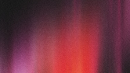 Poster - Red pink gradient blur motion lines  dust grainy background wallpaper, Northen red light banner poster cover abstract design. Nostalgia, vintage 70s, 80s 90s style. Abstract grainy lo-fi background
