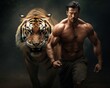 Tiger Personal trainer motivating fitness journeys